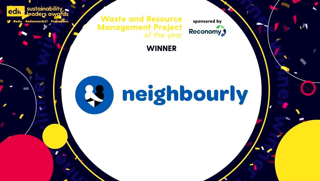 Neighbourly wins Edie Sustainability Leaders Award
