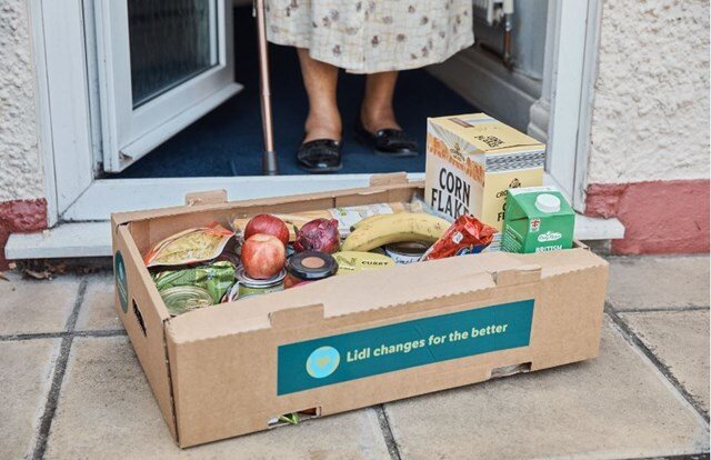 Lidl Tackling Hunger Food Parcel